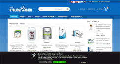 Desktop Screenshot of ebutik.dyrlaegevagten.dk